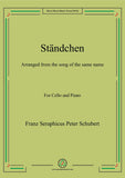 Schubert-Ständchen,for Cello and Piano