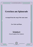Schubert-Gretchen am Spinnrade,for Cello and Piano