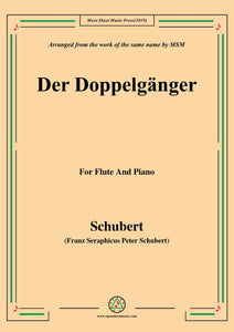 Schubert-Doppelgänger,for Flute and Piano