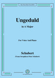 Schubert-Ungeduld