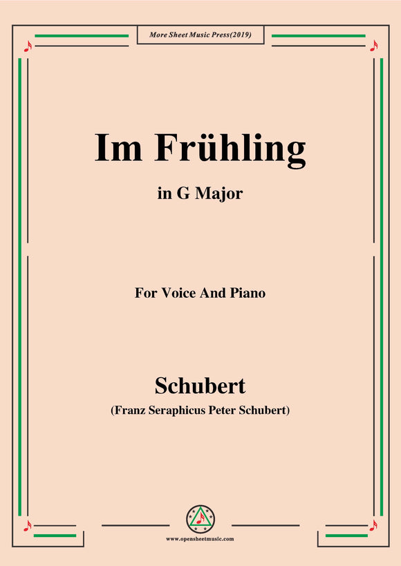 Schubert-Im Frühling
