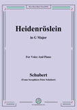 Schubert-Heidenröslein
