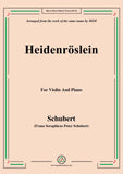 Schubert-Heidenröslein