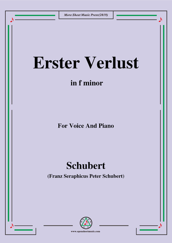 Schubert-Erster Verlust