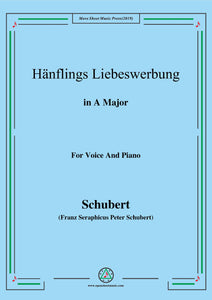 Schubert-Hanflings Liebeswerbung