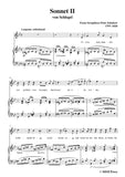 Schubert-Sonnet II