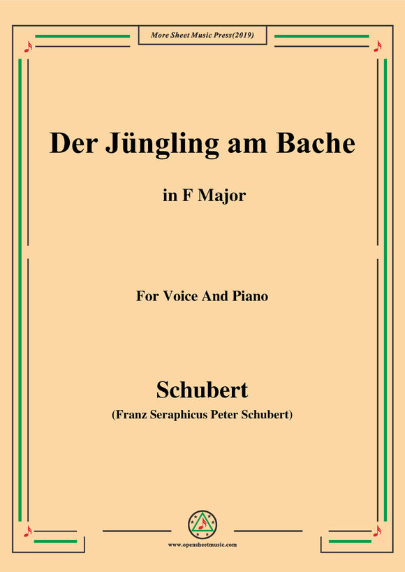 Schubert-Der Jüngling am Bache,D.30