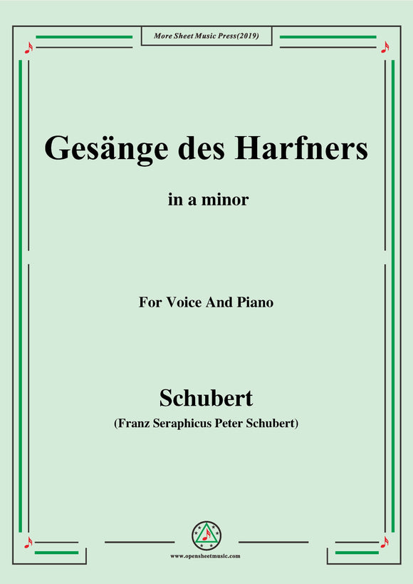 Schubert-An die Türen will ich schleichen Op.12 No.3