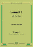 Schubert-Sonnet I