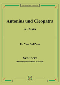 Schubert-Antonius und Cleopatra