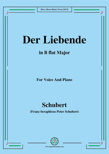 Schubert-Der Liebende,D.207