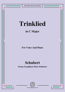 Schubert-Trinklied