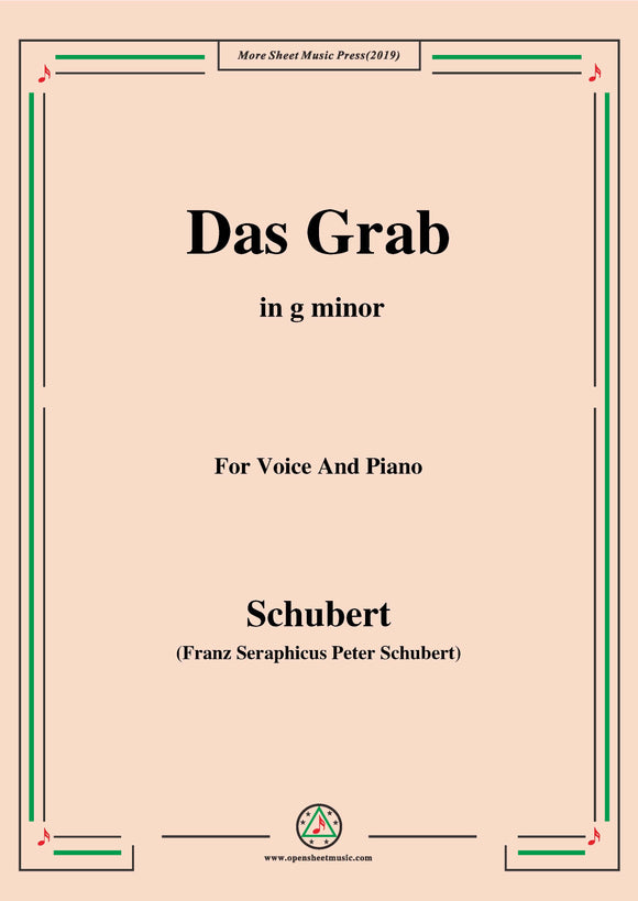 Schubert-Das Grab