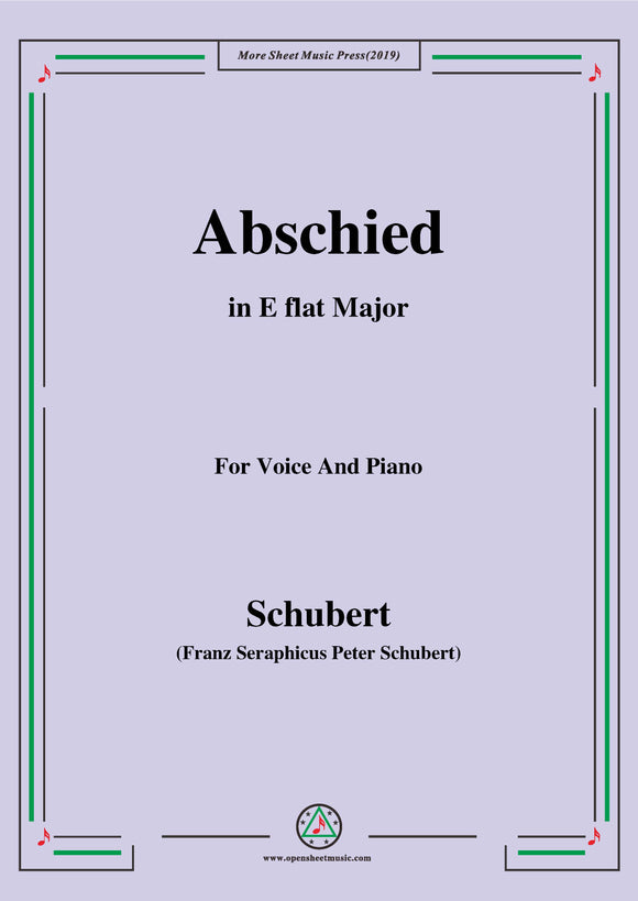 Schubert-Abschied