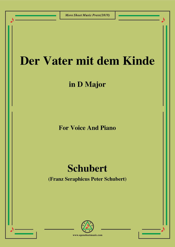 Schubert-Der Vater mit dem Kinde