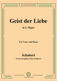 Schubert-Geist der Liebe