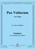 Schubert-Pax Vobiscum