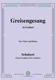 Schubert-Greisengesang