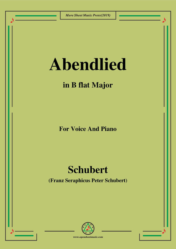 Schubert-Abendlied (Claudius)