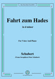 Schubert-Fahrt zum Hades