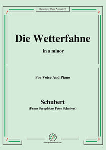Schubert-Die Wetterfahne