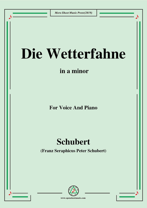 Schubert-Die Wetterfahne