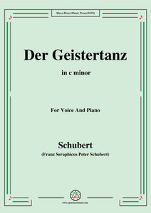 Schubert-Der Geistertanz