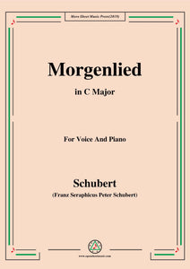 Schubert-Morgenlied