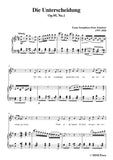 Schubert-Die Unterscheidung,Op.95,No.1