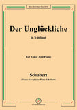 Schubert-Der Unglückliche