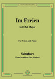 Schubert-Im Freien