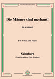 Schubert-Die Männer sind mechant!