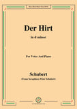 Schubert-Der Hirt