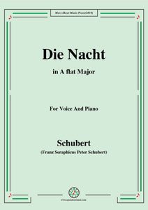 Schubert-Die Nacht
