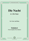 Schubert-Die Nacht
