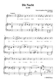Schubert-Die Nacht
