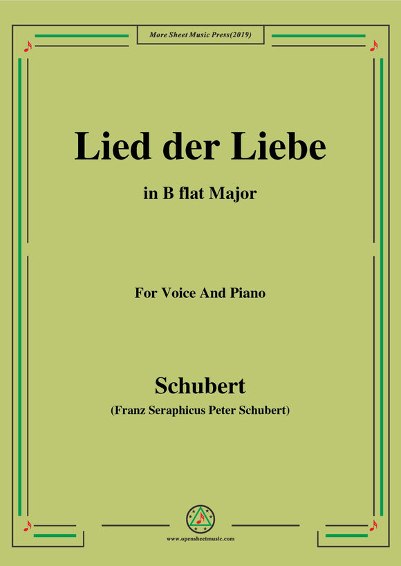 Schubert-Lied der Liebe