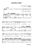 Schubert-Lied der Liebe