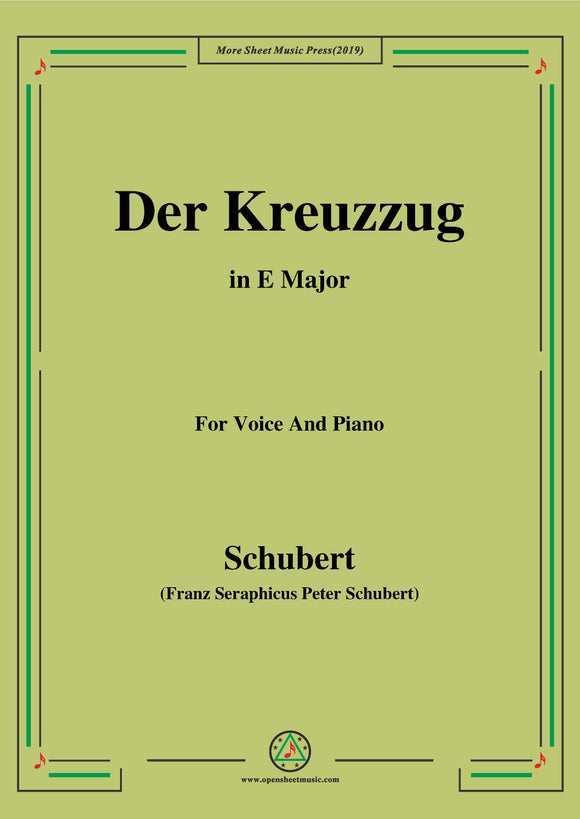 Schubert-Der Kreuzzug