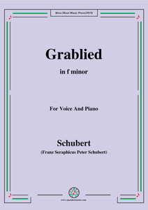Schubert-Grablied