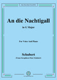 Schubert-An die Nachtigall