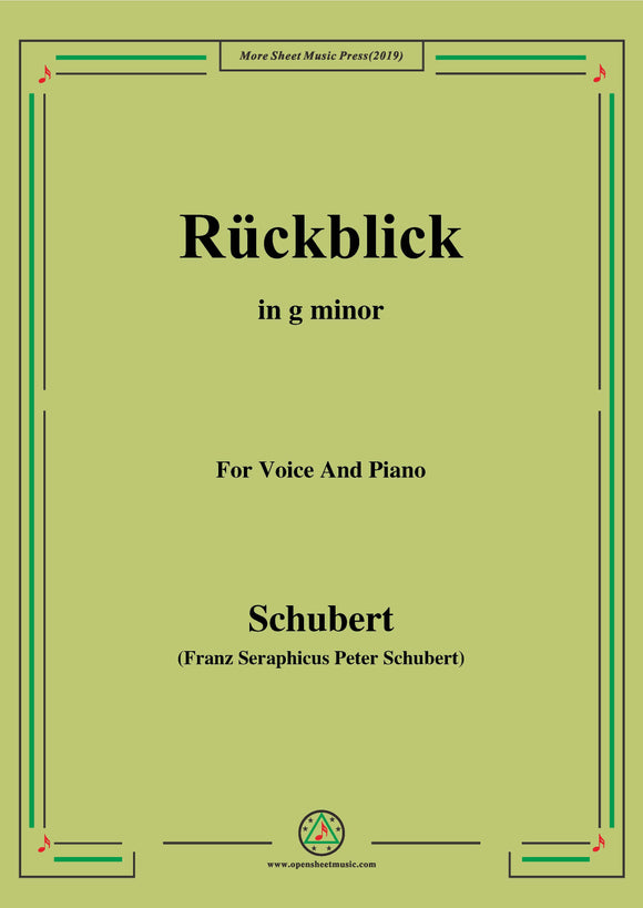 Schubert-Rückblick
