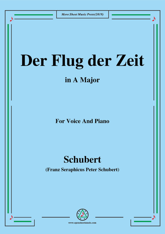 Schubert-Der Flug der Zeit