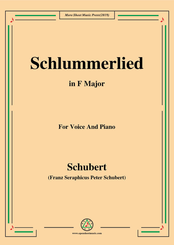 Schubert-Schlummerlied