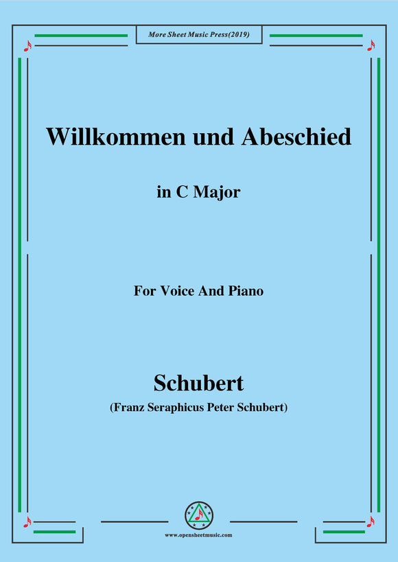 Schubert-Willkommen und Abeschied