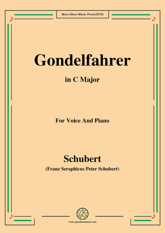 Schubert-Gondelfahrer
