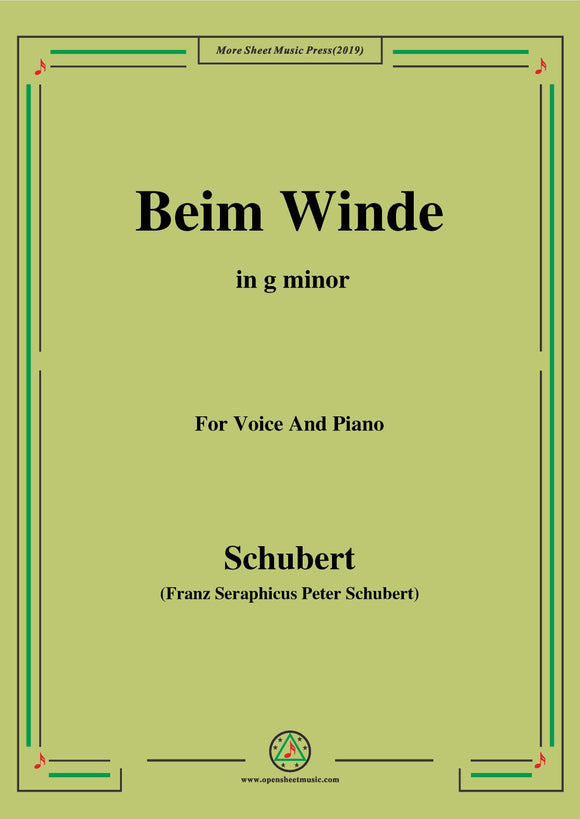 Schubert-Beim Winde