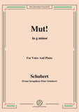 Schubert-Mut!,from 'Winterreise',Op.89(D.911) No.22