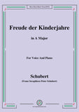 Schubert-Freude der Kinderjahre