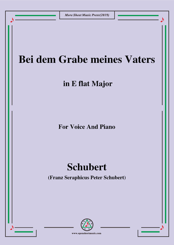 Schubert-Bei dem Grabe meines Vaters,D.469